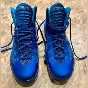 Nike Hyperdunk Men's Royal Blue High-Top Basketball Shoes